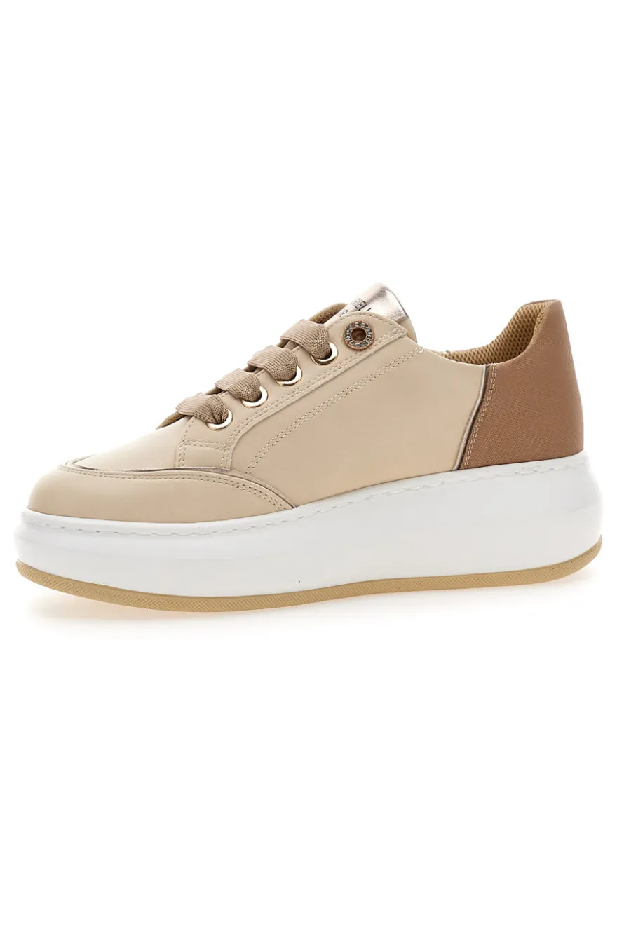 Sneakers Beige Con Platform MARIELLA BURANI 50840521