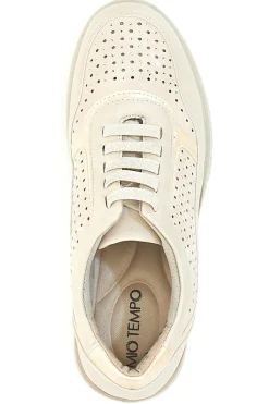 Sneakers Beige Con Platform Mio Tempo Mina930