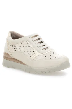 Sneakers Beige Con Platform Mio Tempo Mina930