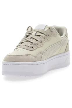 Sneakers Beige con Platform PUMA COURT LALLY SKYE SD
