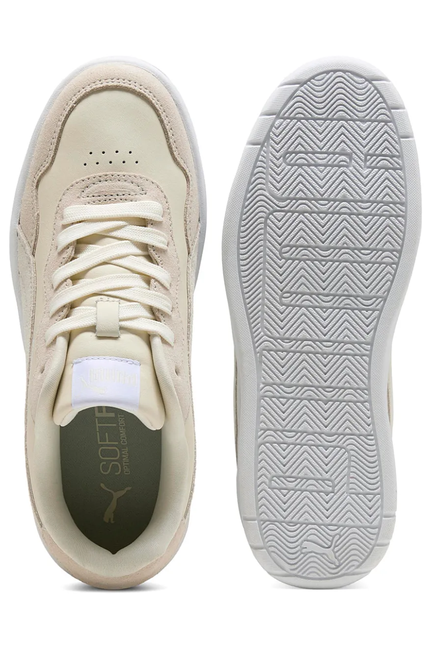Sneakers Beige con Platform PUMA COURT LALLY SKYE SD