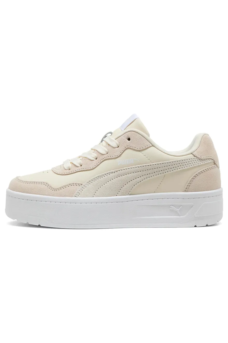 Sneakers Beige con Platform PUMA COURT LALLY SKYE SD