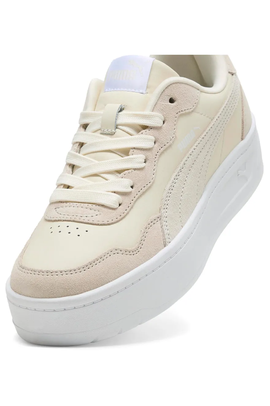 Sneakers Beige con Platform PUMA COURT LALLY SKYE SD