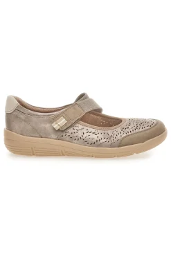 Sneakers beige con strappo Relife 67172470301F