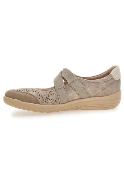 Sneakers beige con strappo Relife 67172470301F