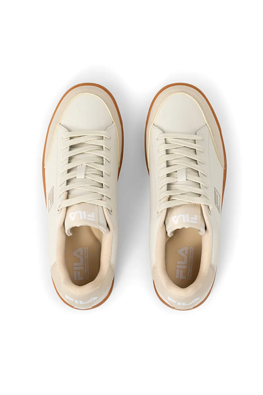 Sneakers Beige con suola a contrasto FILA COURTBAY