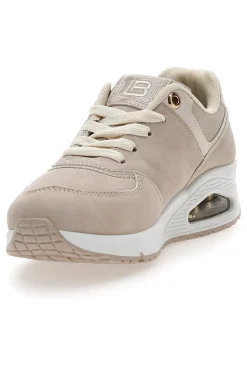 Sneakers beige con suola con cuscinetto d’aria Laura Biagiotti 9229