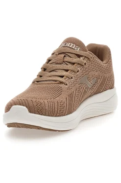 Sneakers beige con tomaia brillantinata e Memory Foam Joma Galar Lady 2526