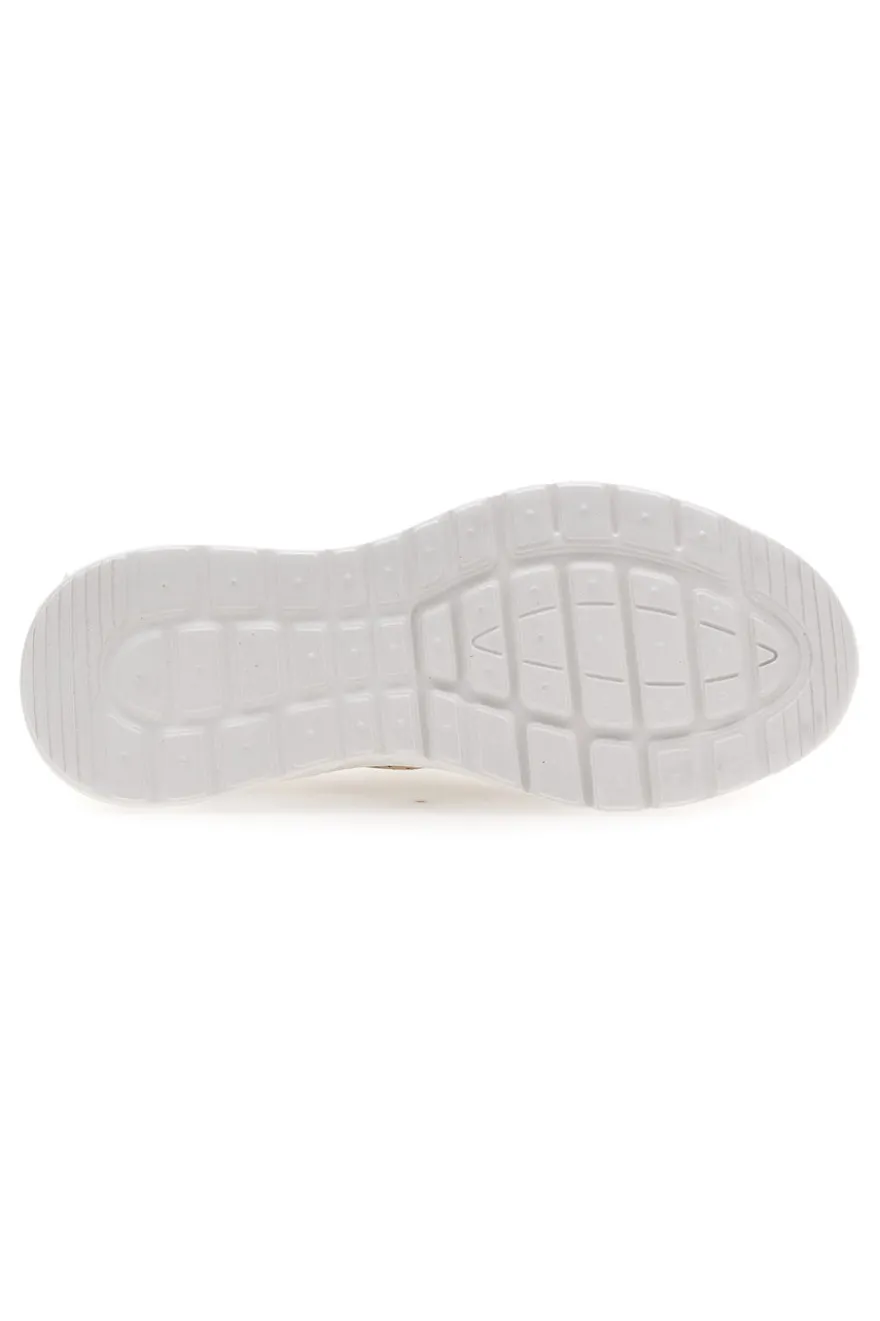 Sneakers Beige con Tomaia Traforata TALEMI BK25S861