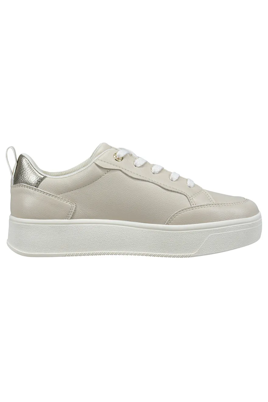 Sneakers beige con zeppa Bagatt 435AVA0150505251