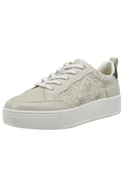 Sneakers beige con zeppa Bagatt 435AVA0150505251