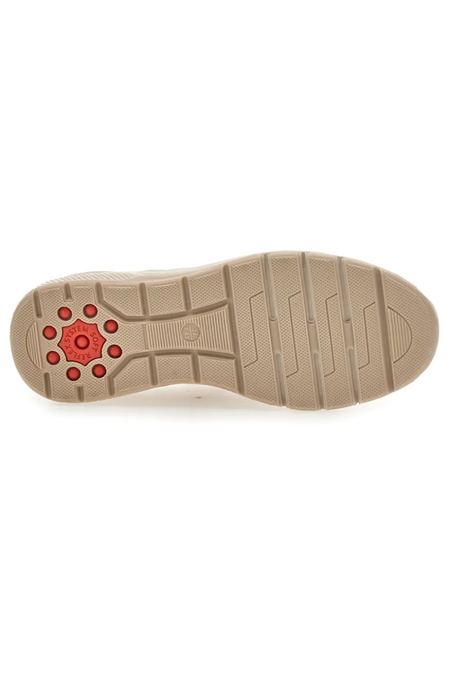 Sneakers beige con zeppa Relife 67172580701
