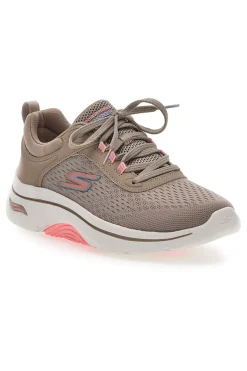 Sneakers Beige da Donna Skechers Go Walk Arch Fit 2.0-Balin