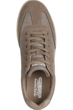 Sneakers Beige da Uomo Skechers Placer-Vision