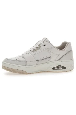 Sneakers Beige e Bianche Skechers Street Uno - Courted Style