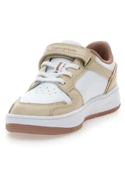 Sneakers beige e bianche con strappo Champion RD18 2.0 Low G PS