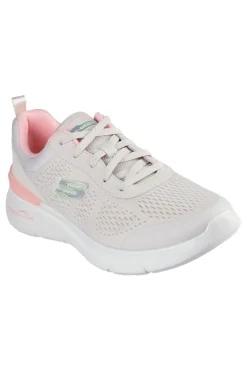 Sneakers Beige e Rosa Skechers Skech-Air Dynamight 2 - New Heights