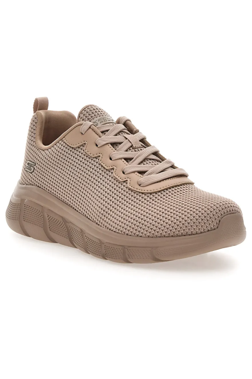 Sneakers beige in knit con Memory Foam Skechers BOBS B Flex Visionary Essence