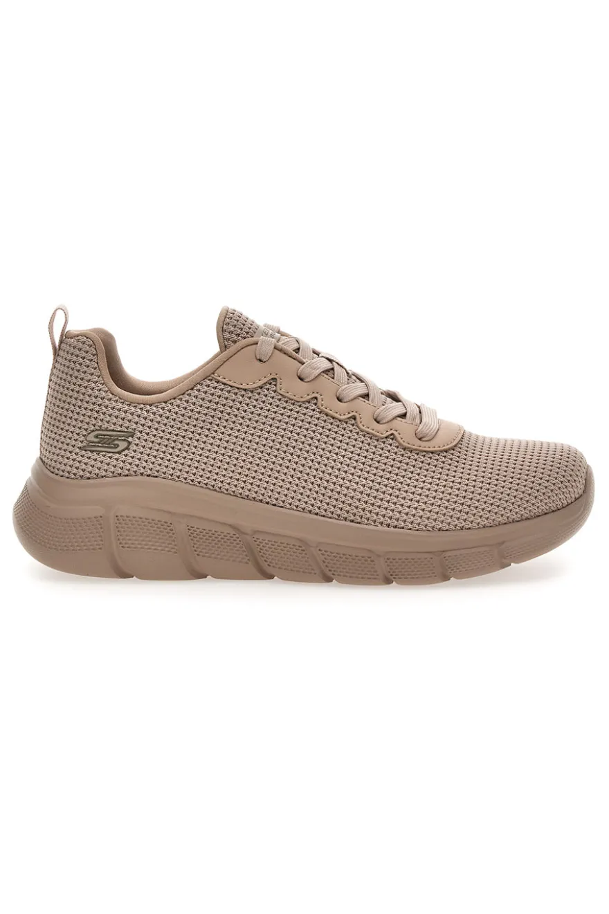 Sneakers beige in knit con Memory Foam Skechers BOBS B Flex Visionary Essence