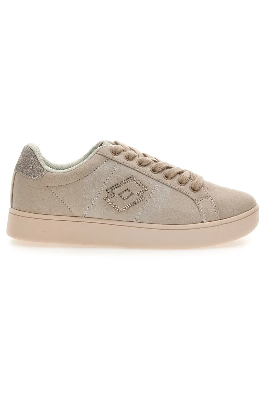 Sneakers beige in materiale scamosciato Lotto 1973 2 AMF II PU SUE W