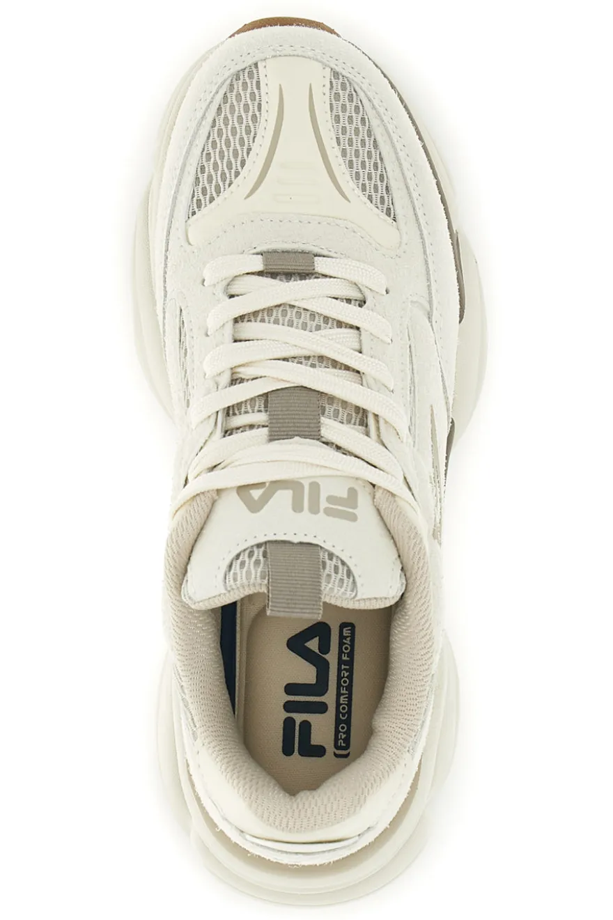 Sneakers beige in mesh traspirante pro comfort foam Fila Recade S