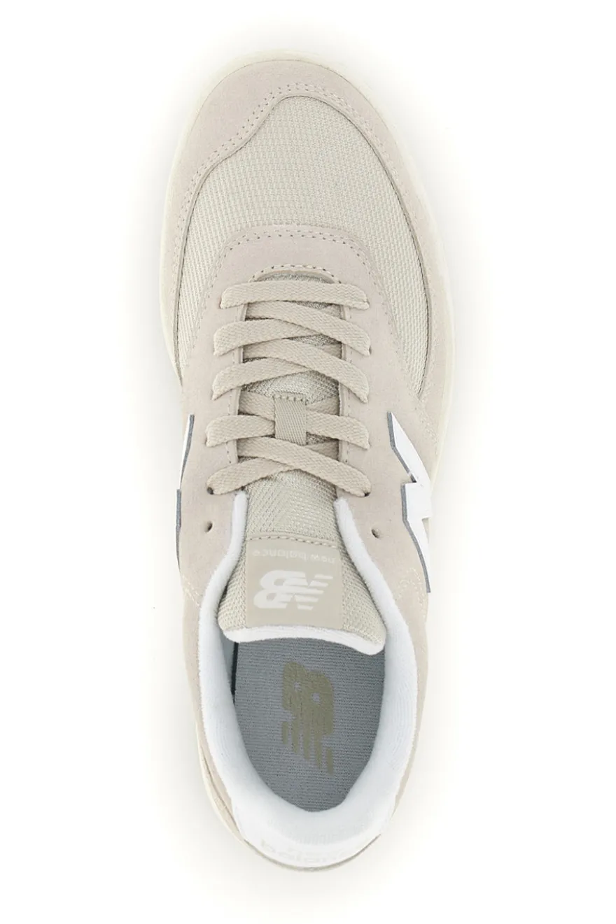 Sneakers beige in pelle e tessuto New balance M0809DR