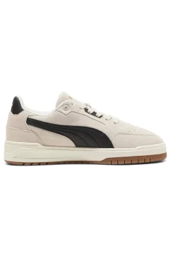 Sneakers beige in tessuto scamosciato con dettagli neri Puma Shuffle Downtown SD