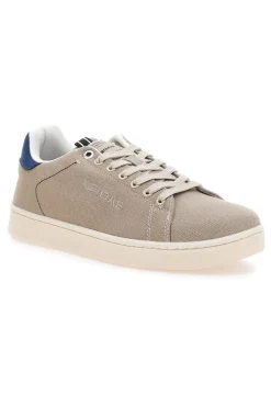 Sneakers beige in tessuto con fondo a contrasto Gas SAMMY CVS