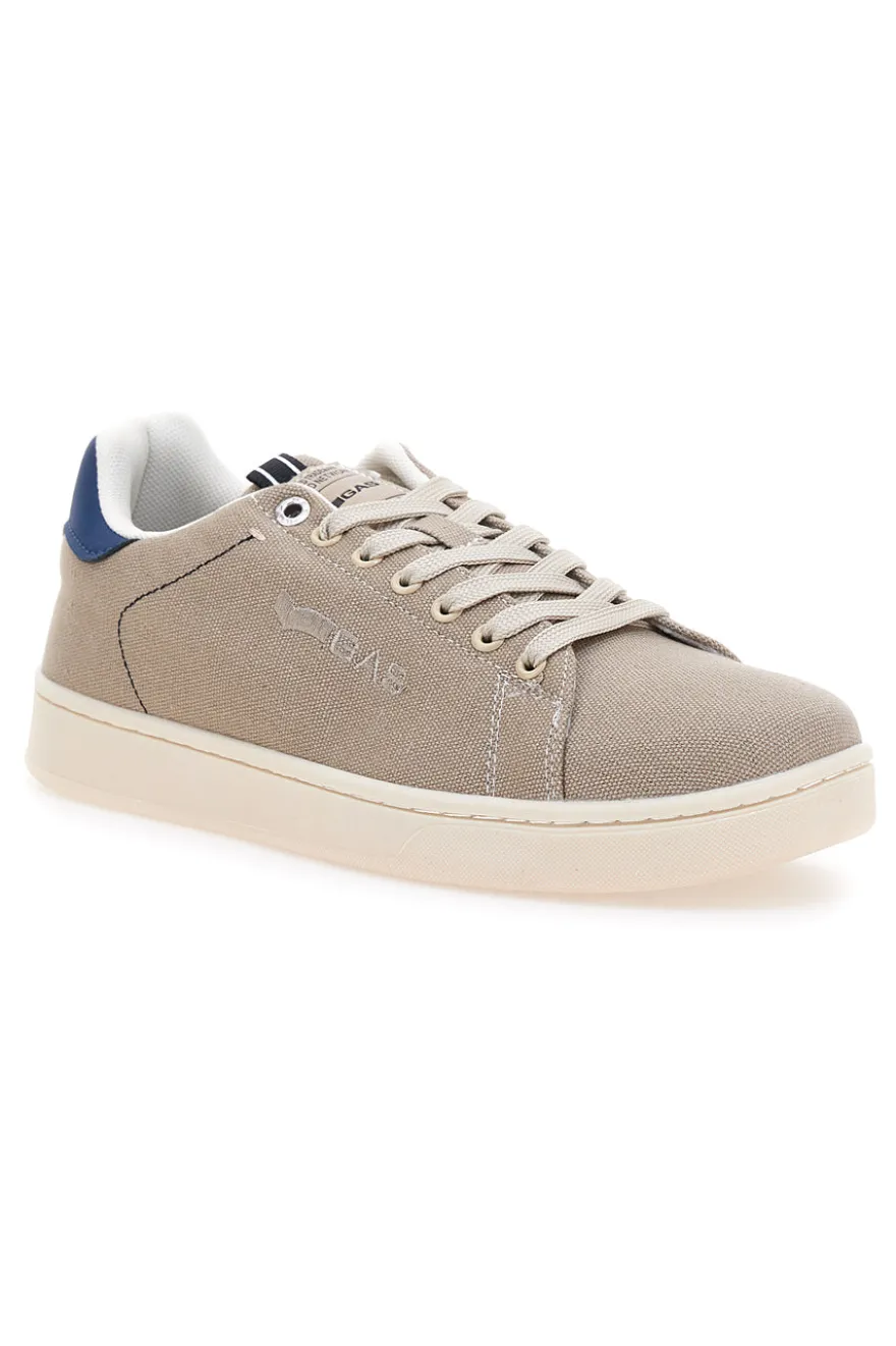 Sneakers beige in tessuto con fondo a contrasto Gas SAMMY CVS