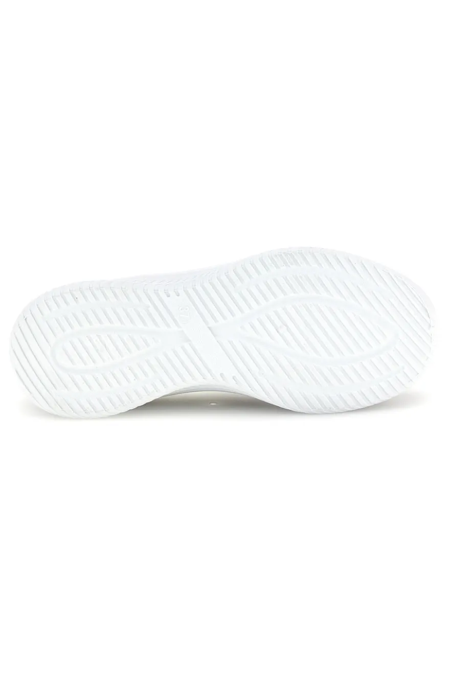 Sneakers beige in tessuto traforato Canguro CA1227