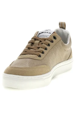 Sneakers beige in tessuto Gas GAM614005