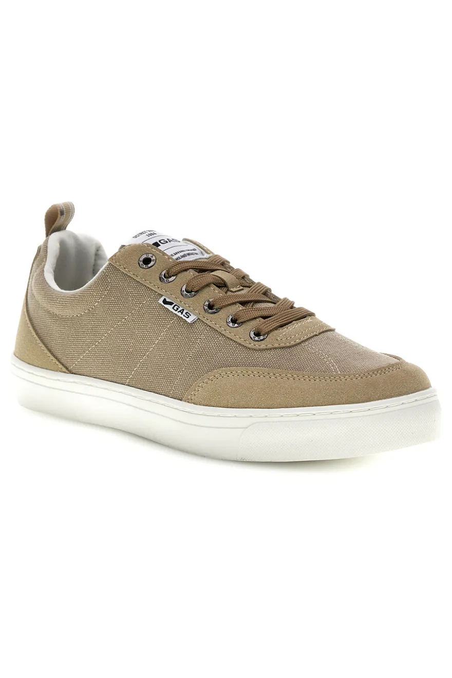 Sneakers beige in tessuto Gas GAM614005