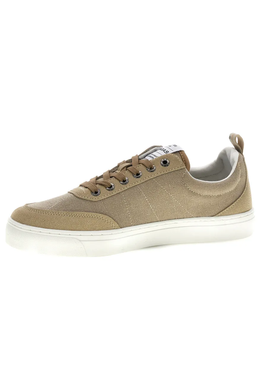Sneakers beige in tessuto Gas GAM614005