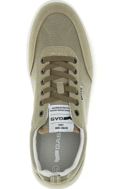 Sneakers beige in tessuto Gas GAM614005