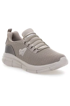 Sneakers beige in tessuto tecnico con lacci elasticizzati Australian AU52W502