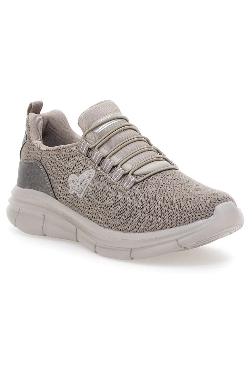 Sneakers beige in tessuto tecnico con lacci elasticizzati Australian AU52W502