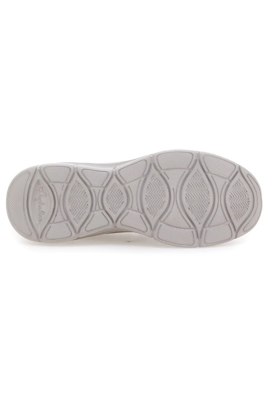 Sneakers beige in tessuto tecnico con lacci elasticizzati Australian AU52W502
