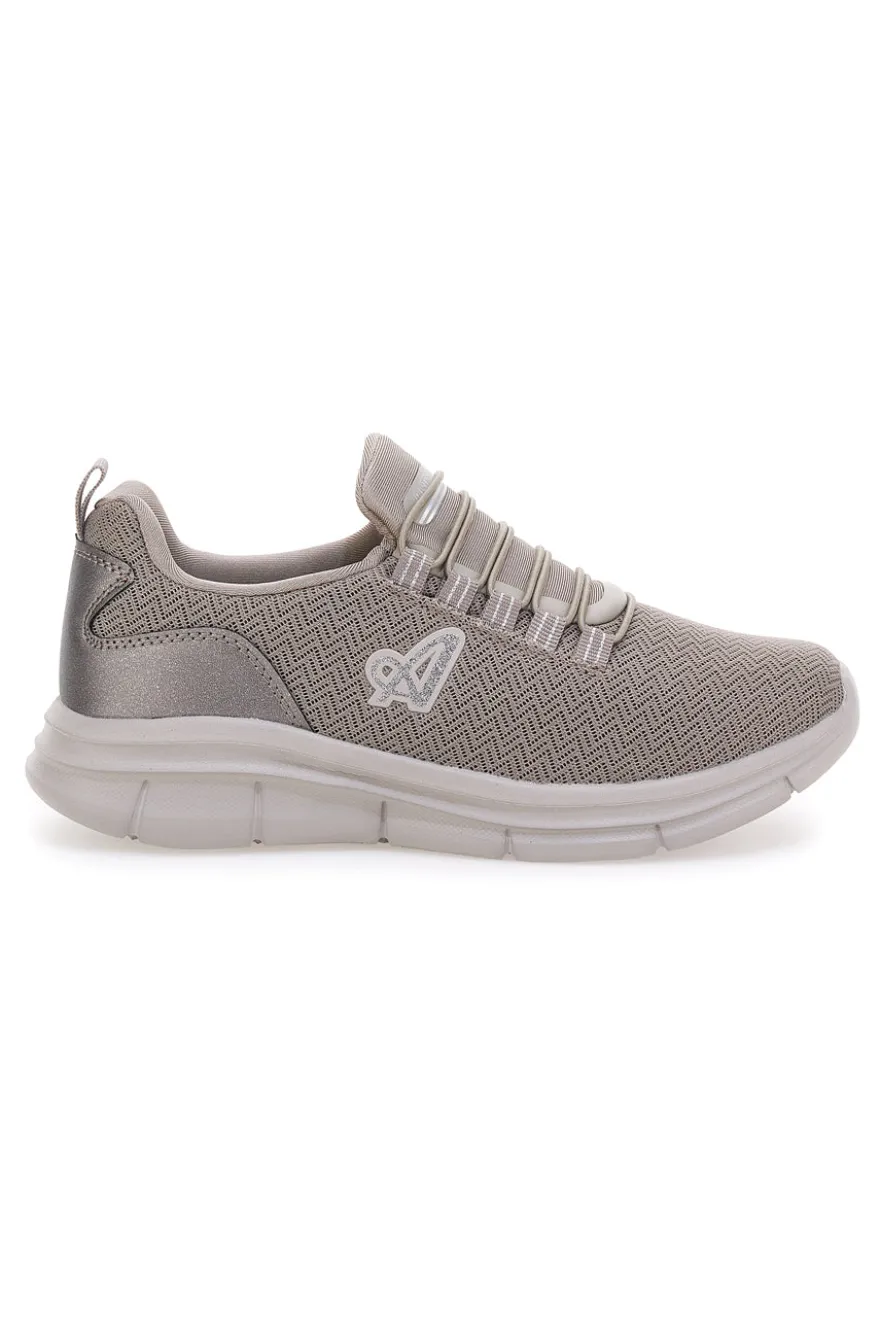 Sneakers beige in tessuto tecnico con lacci elasticizzati Australian AU52W502