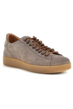 Sneakers beige in vera pelle Ptr 7250