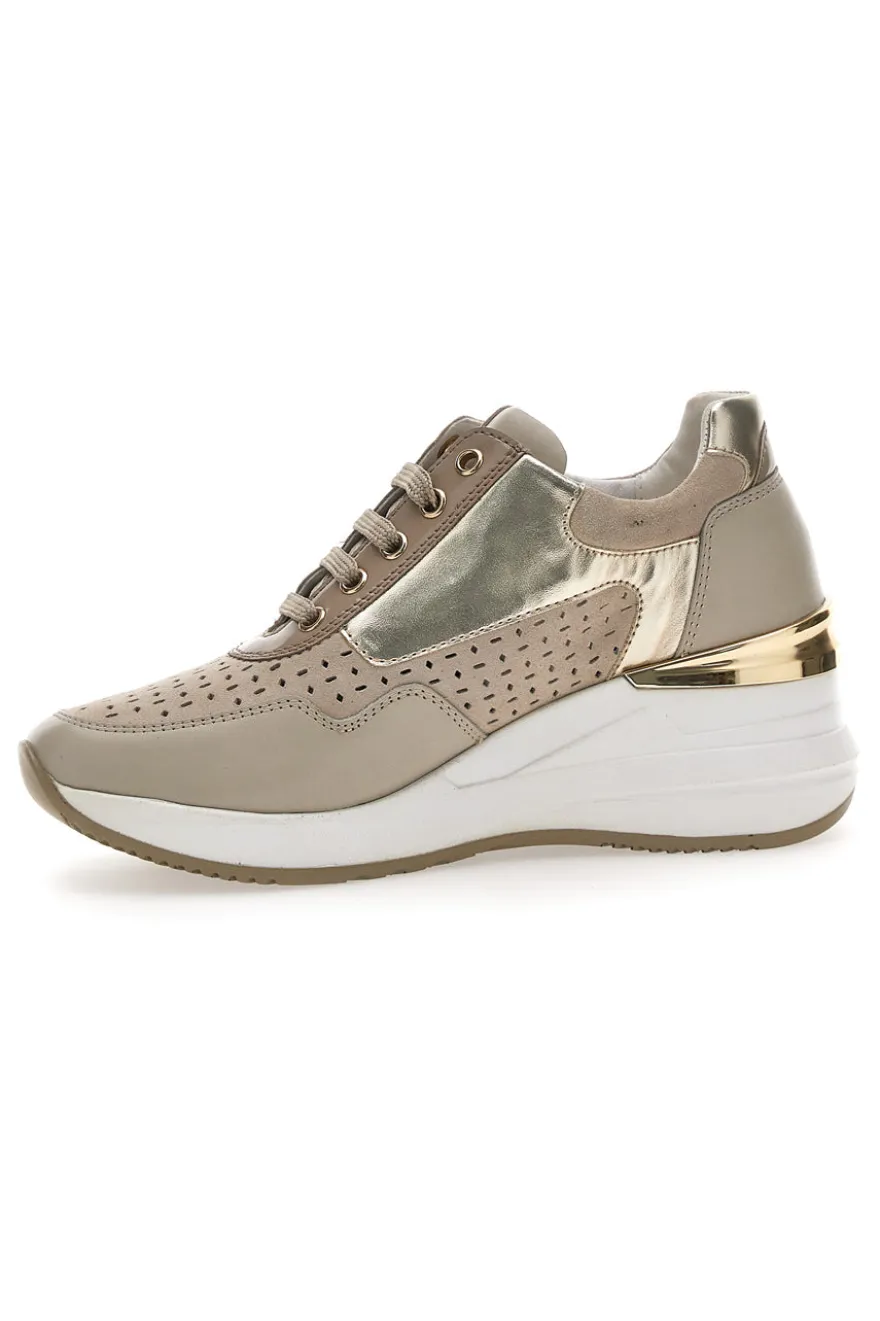 Sneakers Beige Mio Tempo 19584