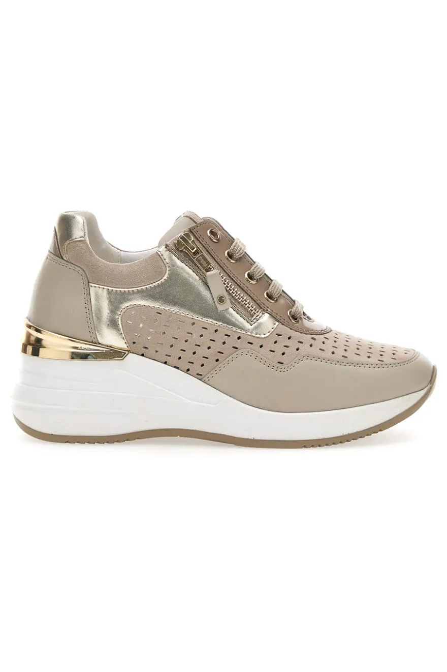 Sneakers Beige Mio Tempo 19584