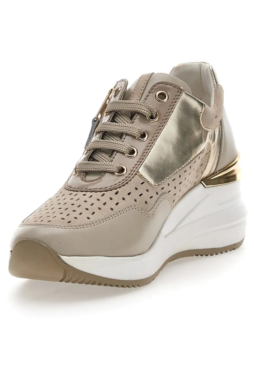 Sneakers Beige Mio Tempo 19584