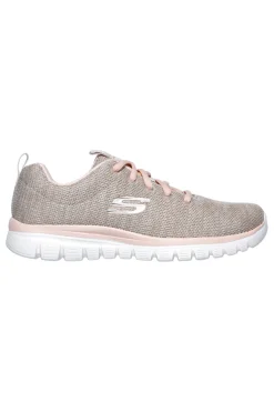 Sneakers Beige SKECHERS Graceful - Twisted Fortune