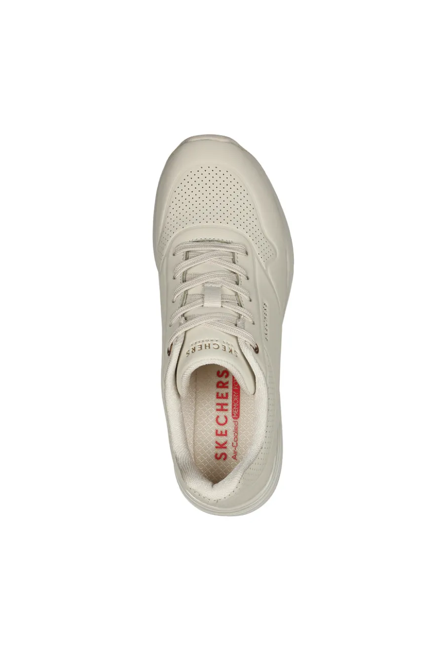 Sneakers Beige Skechers Million Air Elevated Air