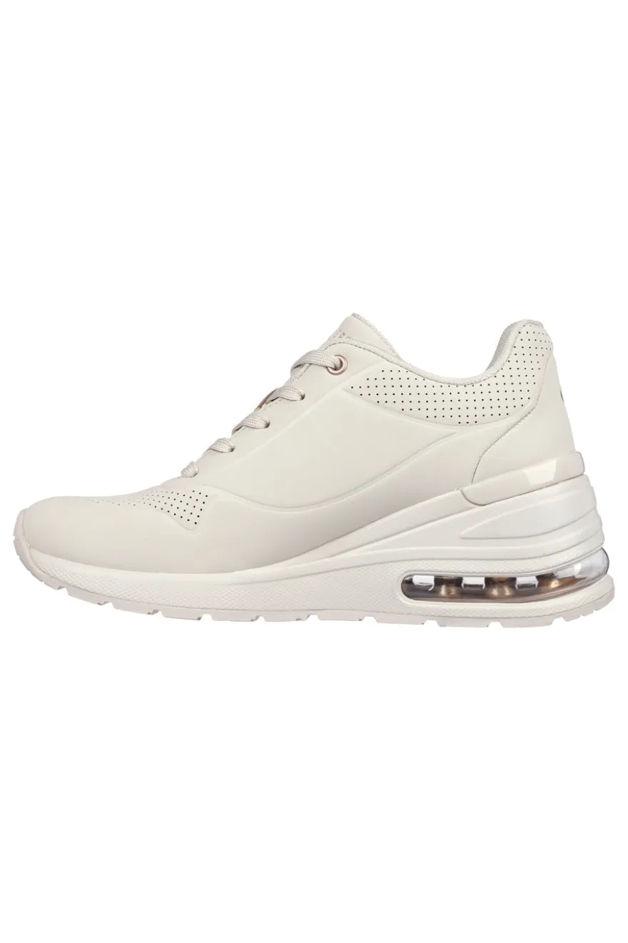 Sneakers Beige Skechers Million Air Elevated Air