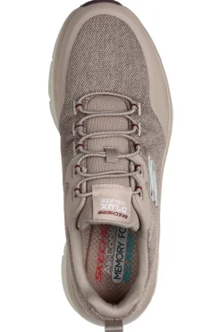 Sneakers Beige Skechers Relaxed Fit: D'Lux Walker 2.0 - Steadyway