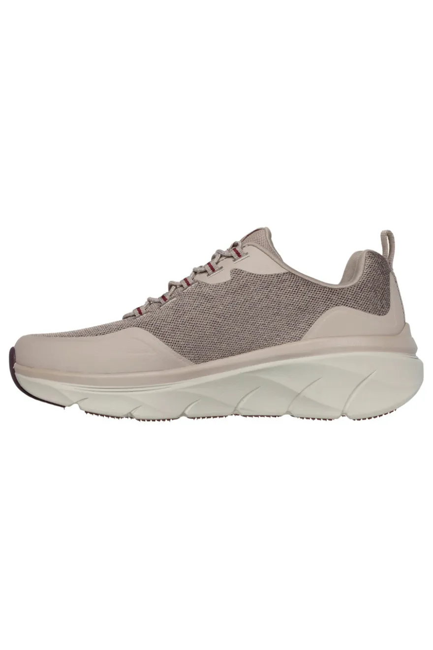 Sneakers Beige Skechers Relaxed Fit: D'Lux Walker 2.0 - Steadyway