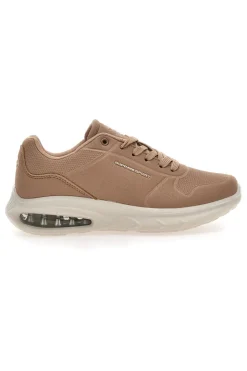Sneakers Beige Soprani Sport Pau Glitter