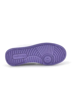 Sneakers bianca dettagli viola Champion RD18 Low G GS