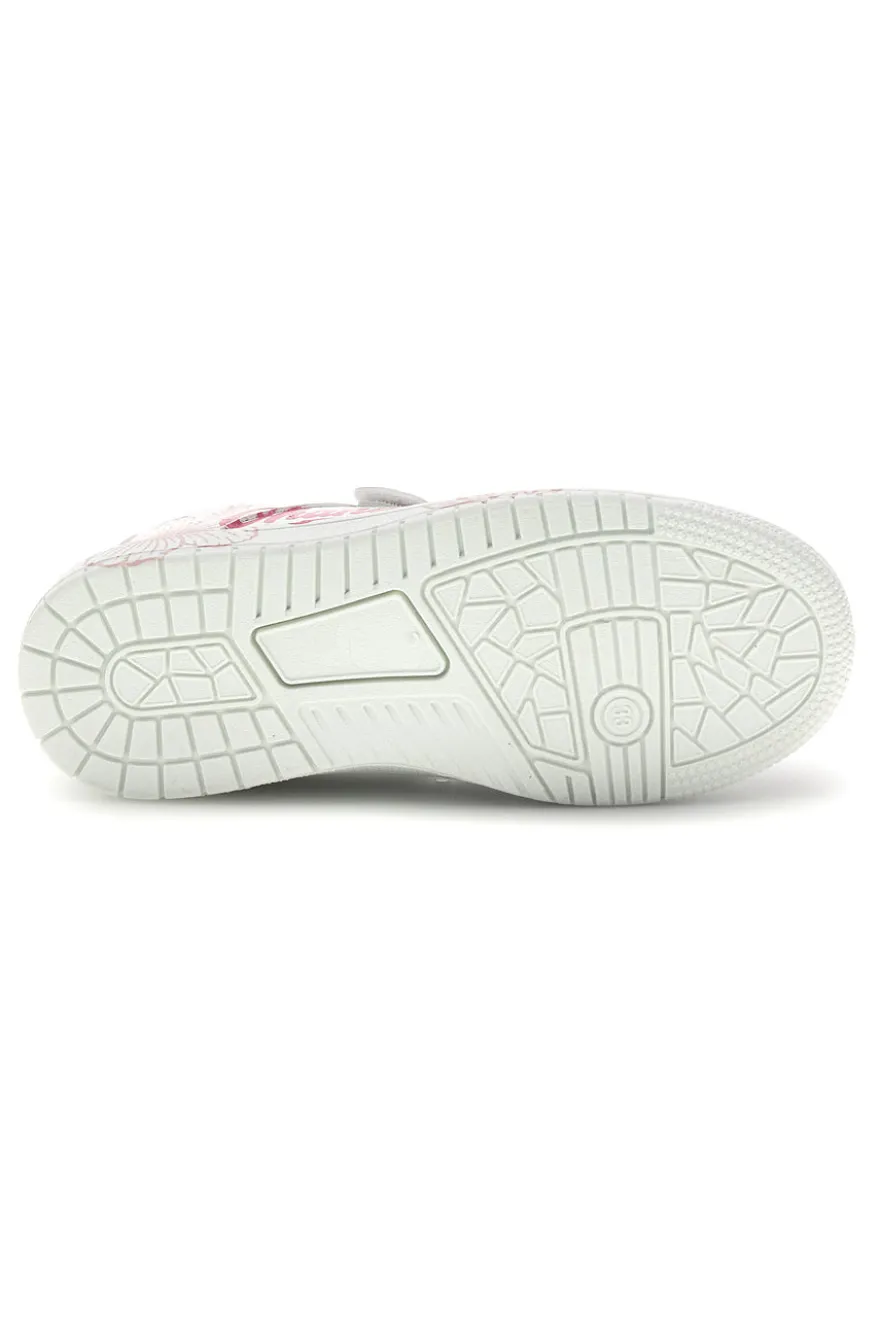 Sneakers bianca Pitt kids PK1871D